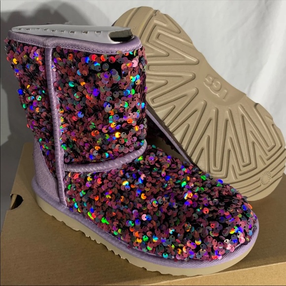 UGG Australia Classic Stellar Chunky Sequin Boots - Picture 5 of 7